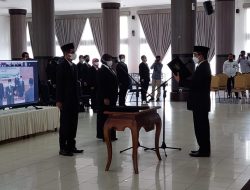 137 Kepsek dan 7 Pengawas Sekolah resmi dilantik oleh Bupati Kutai Timur