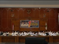 Dalam Rangka 1 Tahun memimpin Kutim, ASKB adakan Konferensi Pers