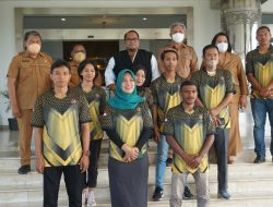 Wabup Kutim Lepas 7 Atlet Kempo Dalam Ajang Rektor Unhas Cup 2022