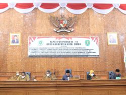 Rapat Paripurna Ke-10 DPRD Kab. Kutim Sahkan 11 Desa Persiapan Menjadi Definitif
