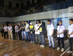 Wakil Ketua 1 DPRD Tutup Turnamen AFKAB Kutim 2022. Asti Mazar, Selamat Acara Berjalan Sukses