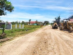 Jalan di Rantau Pulung Mulai Diperbaiki DPU Kutim