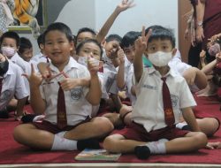 Rombongan Siswa SD Berkunjung Ke DPK Kaltim