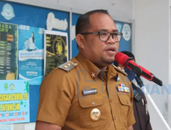 Pelepasan 380 Siswa SMKN 2 Peserta LOT Oleh Wakil Bupati Kutim