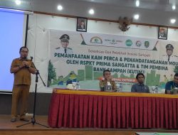 Anggaran Pemkab Kutim Secara Khusus Sudah Dialokasikan Untuk Pemenuhan Sarpras Pengelolaan Sampah
