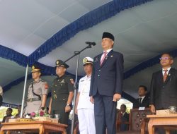 Pimpin Upacara Peringatan Hari Otda XXVII, Rizali Sampaikan Penurunan Angka Stunting Jadi Target Pemerintah Pusat Tahun 2023