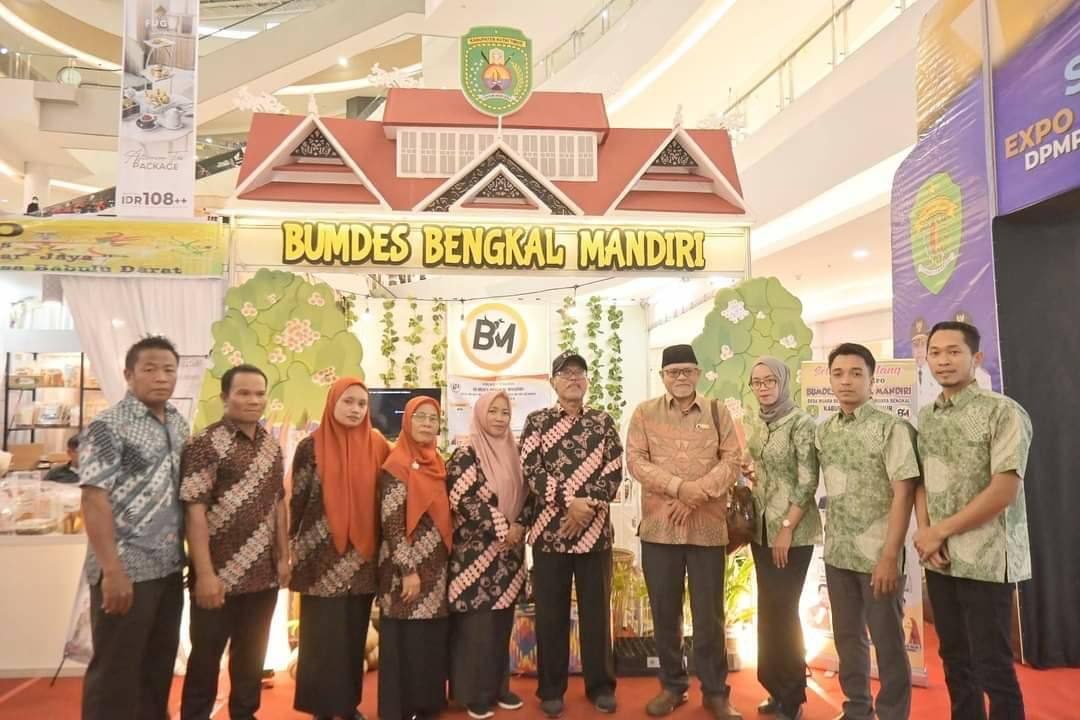 BUMDes Bengkal Mandiri Kecamatan Muara Bengkal, mewakili BUMDes Kutim, turut berpartisipasi dalam kegiatan Expo BUMDes 2023