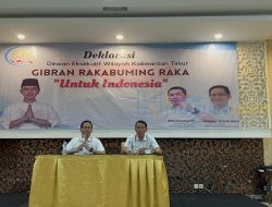 Ketua Dewan Eksekutif Wilayah Rampai Nusantara Kaltim Mendeklarasikan Dukungan Kepada Wali Kota Solo